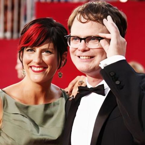 Holiday Reinhorn and the actor Rainn Wilson